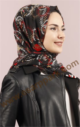 Kışlık Yünlü Şal 5381-25