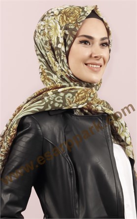 Kışlık Yünlü Şal 5381-28