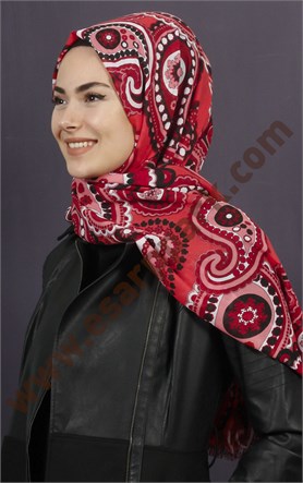 Kışlık Yünlü Şal 5381-37