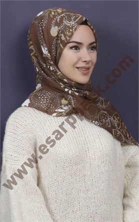 Kışlık Yünlü Şal 5381-38