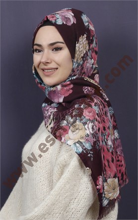 Kışlık Yünlü Şal 5381-39