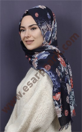 Kışlık Yünlü Şal 5381-41