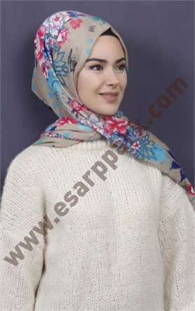 Kışlık Yünlü Şal 5381-42