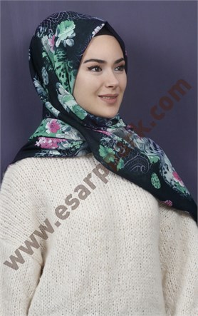 Kışlık Yünlü Şal 5381-45