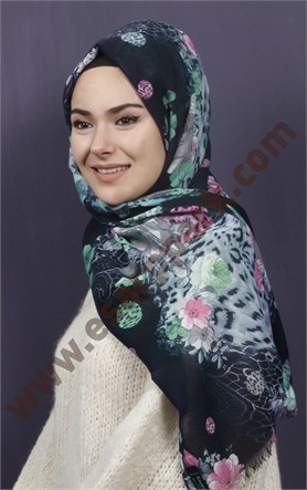 Kışlık Yünlü Şal 5381-45