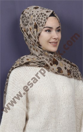 Kışlık Yünlü Şal 5381-46