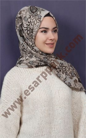 Kışlık Yünlü Şal 5381-48