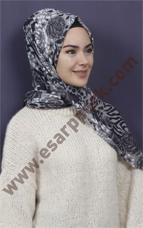 Kışlık Yünlü Şal 5381-49