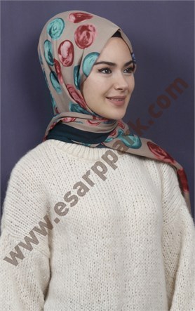 Kışlık Yünlü Şal 5381-52