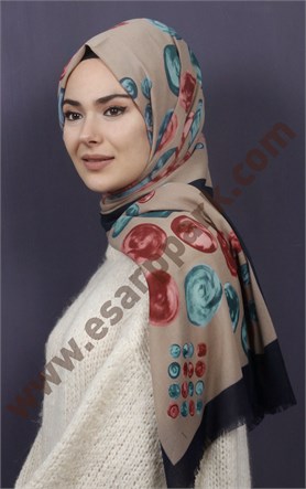 Kışlık Yünlü Şal 5381-52