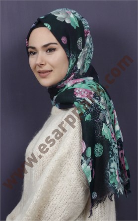 Kışlık Yünlü Şal 5381-53