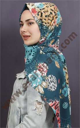 Kışlık Yünlü Şal 5382-10