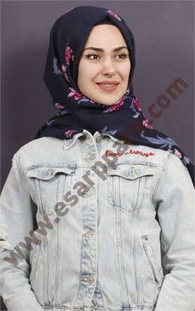 Kışlık Yünlü Şal 5382-13