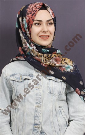 Kışlık Yünlü Şal 5382-2