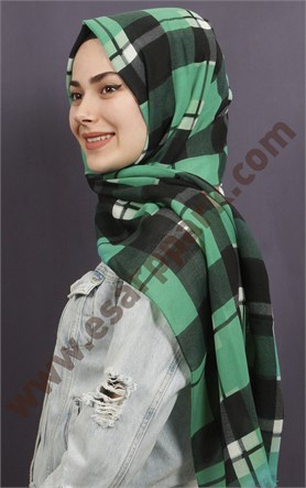 Kışlık Yünlü Şal 5382-7