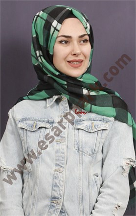 Kışlık Yünlü Şal 5382-7