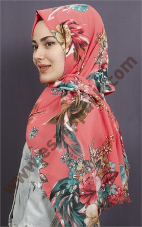Kışlık Yünlü Şal 5382-8