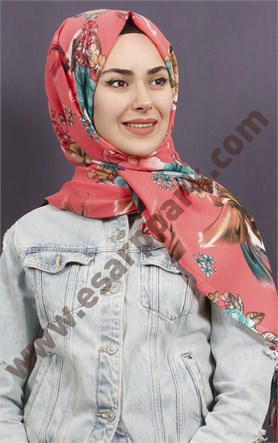 Kışlık Yünlü Şal 5382-8