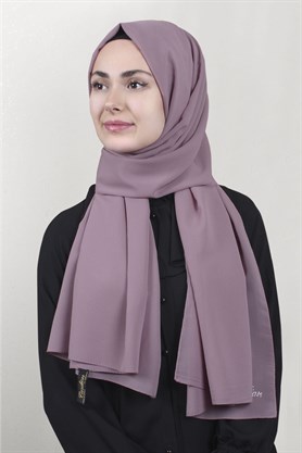 Krep Şal 1449-11 Erguvan