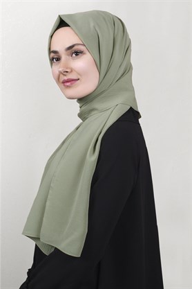 Krep Şal 1449-3 Mint Yeşili