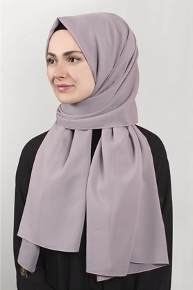 Krep Şal 1449-7 Lila