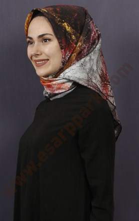 Lavender Tiwil İpek Eşarp 1471-29