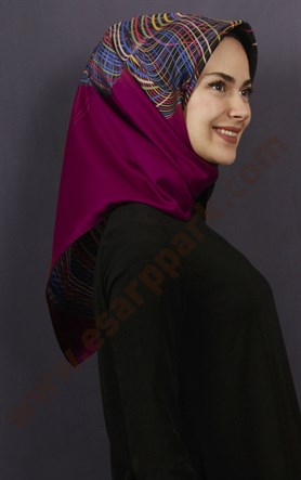 Lavender Tiwil İpek Eşarp 1471-32