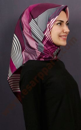 Lavender Tiwil İpek Eşarp 1471-6