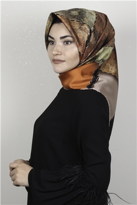 Lavender Twill İpek Eşarp 2345-1 