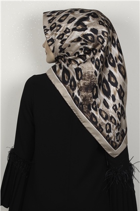 Lavender Twill İpek Eşarp 2346-1