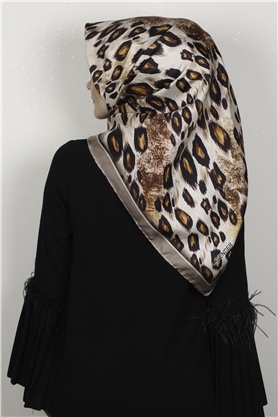 Lavender Twill İpek Eşarp 2346-4