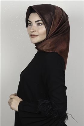 Lavender Twill İpek Eşarp 2538-6