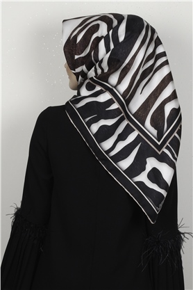 Lavender Twill İpek Eşarp 2540-1