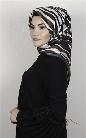 Lavender Twill İpek Eşarp 2540-2