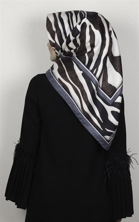 Lavender Twill İpek Eşarp 2540-2