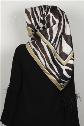 Lavender Twill İpek Eşarp 2540-3