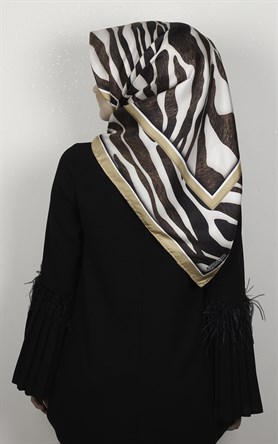 Lavender Twill İpek Eşarp 2540-3