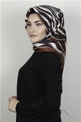 Lavender Twill İpek Eşarp 2540-4