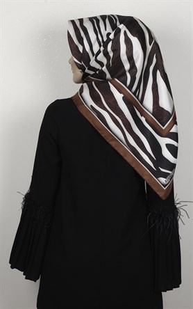 Lavender Twill İpek Eşarp 2540-4