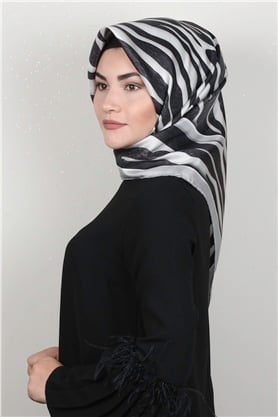 Lavender Twill İpek Eşarp 2540-6