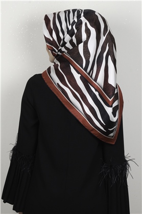 Lavender Twill İpek Eşarp 2540-7