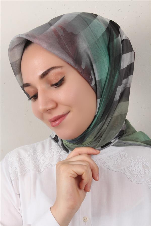 Lavina Fresh Eşarp 2771-4 Yeşil