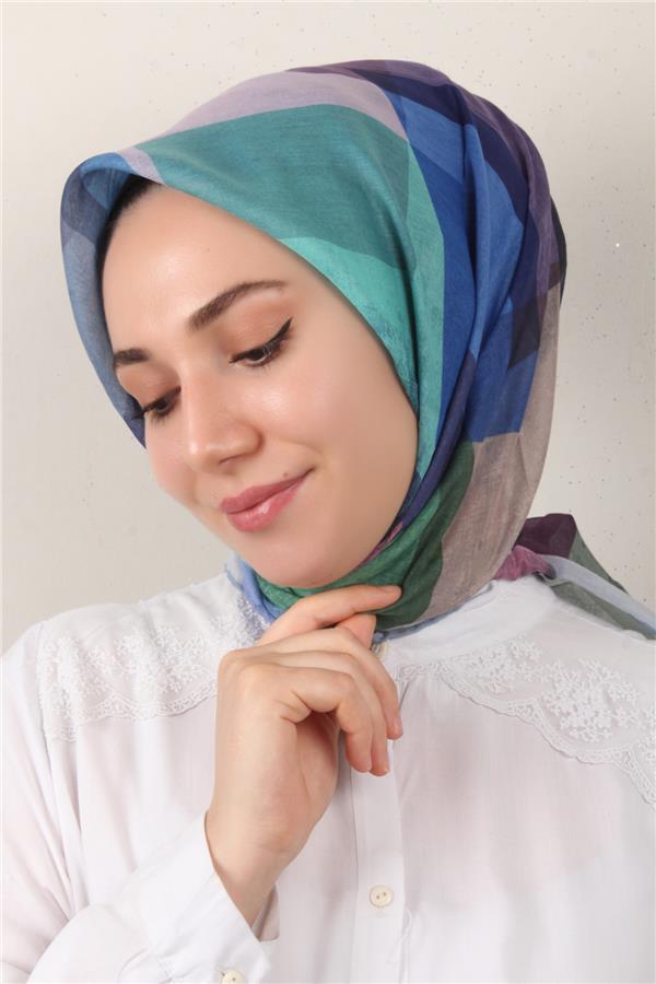 Lavina Fresh Eşarp 2772-1 Mavi