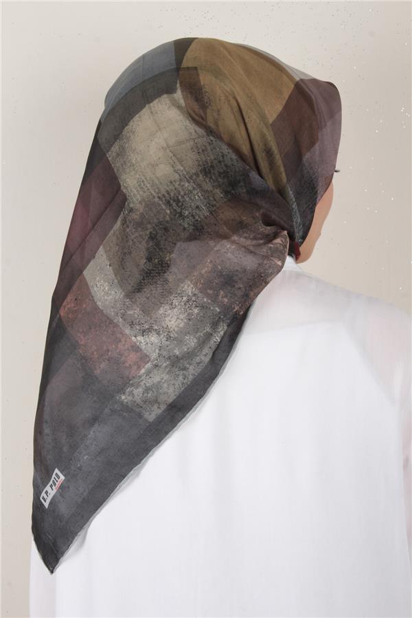 Lavina Fresh Eşarp 2772-2 Kahverengi