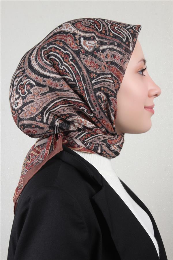 Lavina Fresh Eşarp 2790-3 Kahverengi