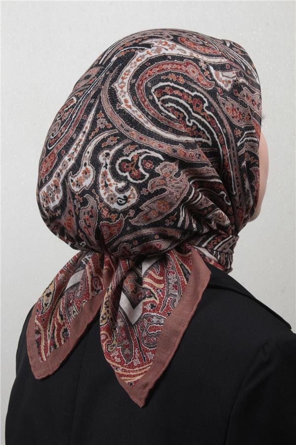 Lavina Fresh Eşarp 2790-3 Kahverengi