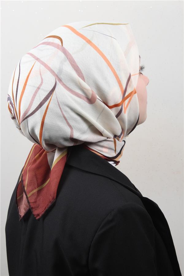 Lavina Fresh Eşarp 2792-1 Kahverengi