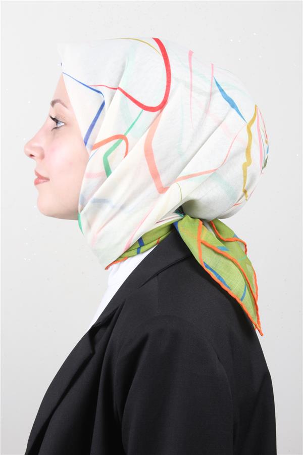 Lavina Fresh Eşarp 2792-10 Çimen Yeşili