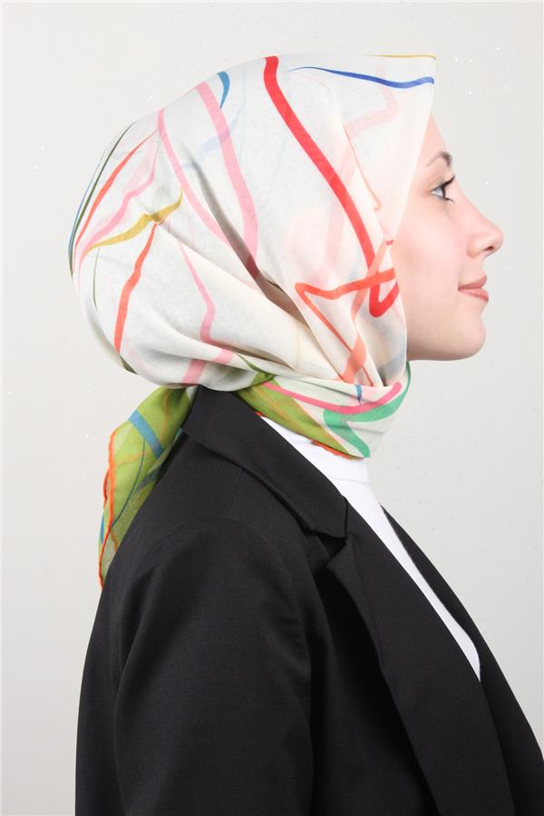 Lavina Fresh Eşarp 2792-10 Çimen Yeşili