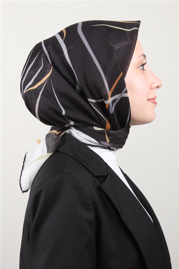 Lavina Fresh Eşarp 2792-12 Siyah 